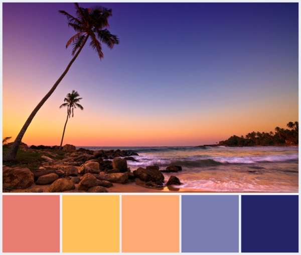 Sunset Color Palette
